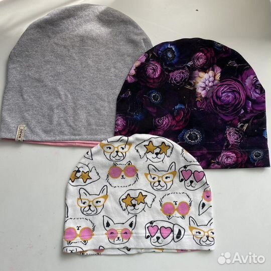 Шапка летняя на девочку 50 р-р