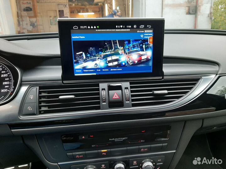 Android монитор 9 дюймов для Audi A6 C7 2012 -2018