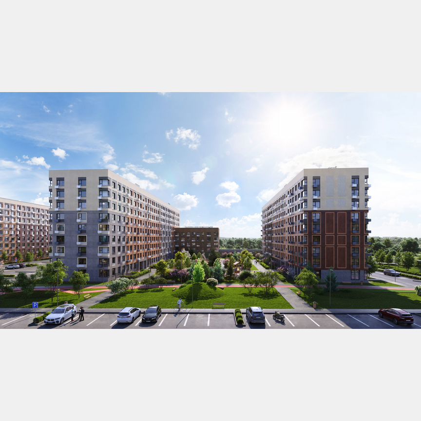1-к. квартира, 35,3 м², 8/9 эт.