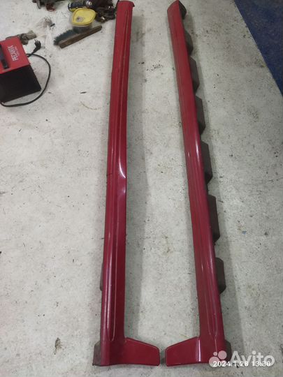 Накладка Порогов Мазда MPV