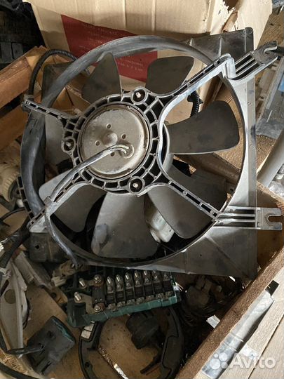 Kia spectra,Shuma 2 вентилятор радиатора