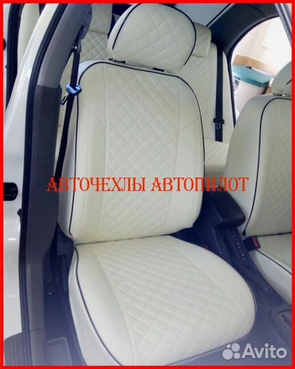 Чехлы Автопилот Nissan Almera Classic из экокожи