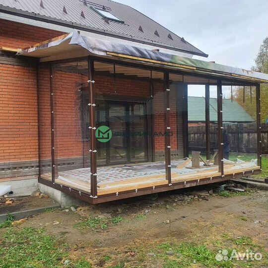 Мягкие окна для дачи