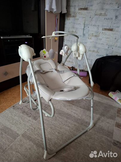 Электрокачели-шезлонг бу