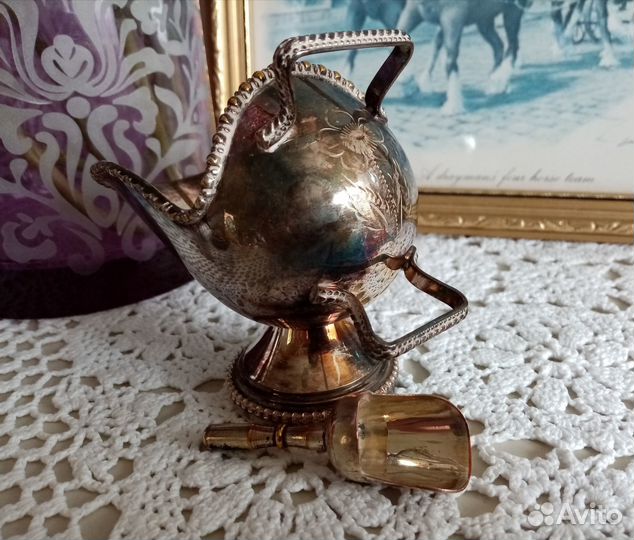 Сахарница солонка Англия винтаж