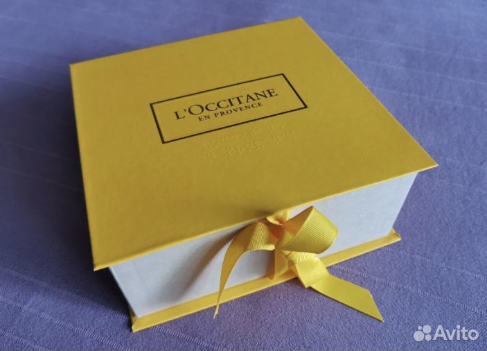 Оригинал.Loccitane коробка, + упакованная бумага