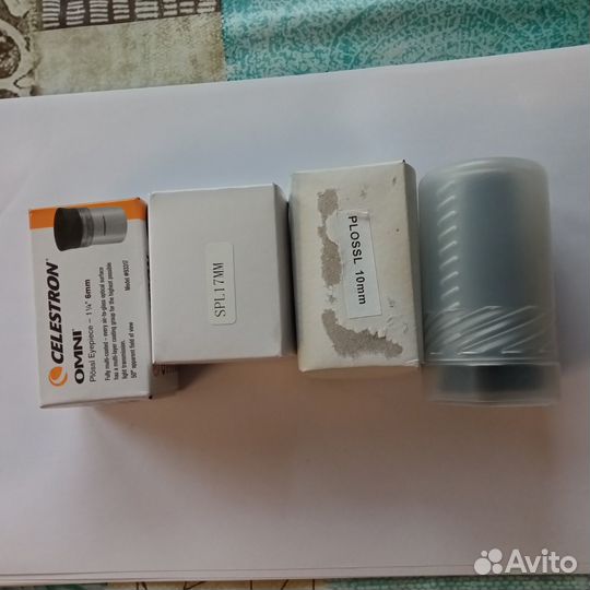Окуляр в телескоп новый 6 10 17 40 мм линза Барлоу
