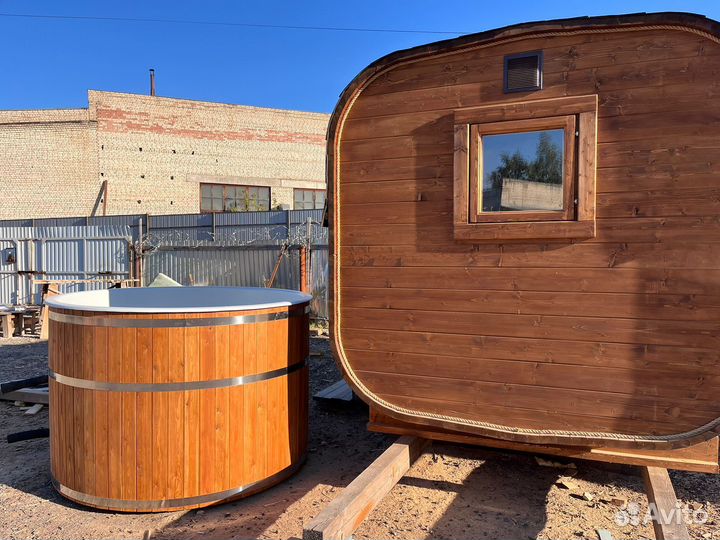 Купель с подогревом / банный чан