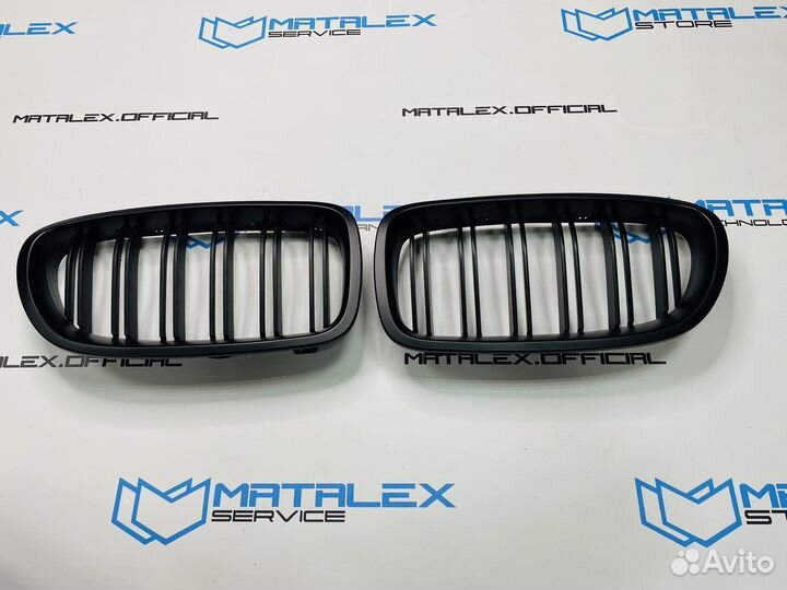 Решетка радиатора BMW F10 М стиль, матовая