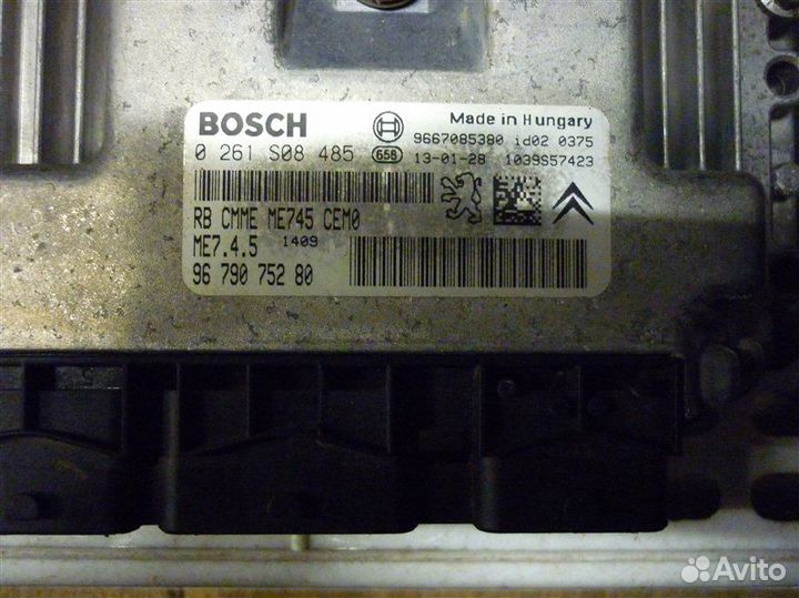 Блок управления двигателем Peugeot 408 седан 1.6