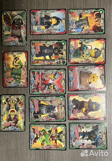 Коллекционное карточки lego ninjago