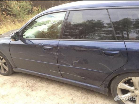 Дверь правая перед правый руль Subaru legacy 2003