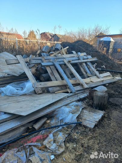 Дрова, доски