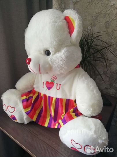 Большие плюшевые мишки медведи