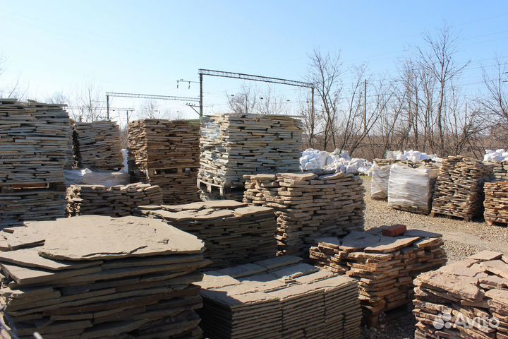 Натуральный природный камень песчаник