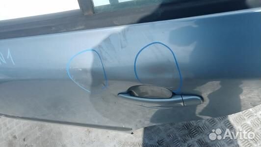 Дверь задняя левая skoda octavia A4 (YDN01FG01)