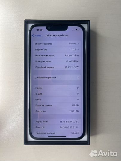 iPhone 13 Pro, 128 ГБ