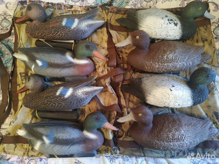 Чучела уток для охоты, новые- отгружены, РФ