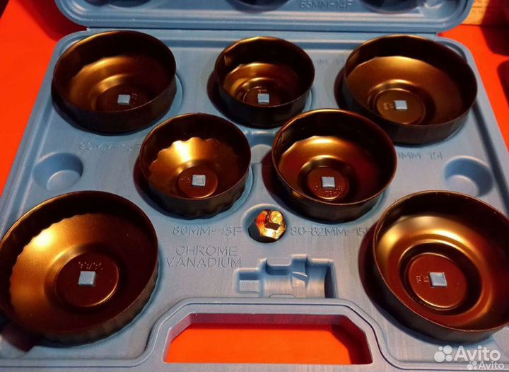 Набор съемников масляных фильтров 14пр