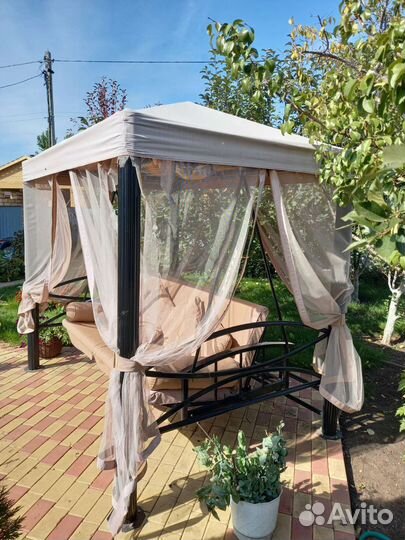 Комплект тент, москитная сетка, диван и подушки