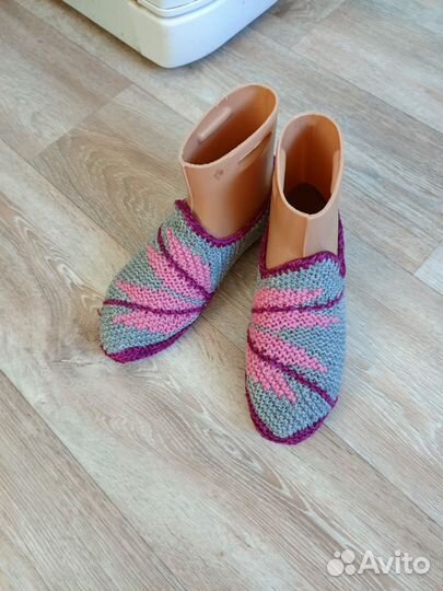 Следки вязаные