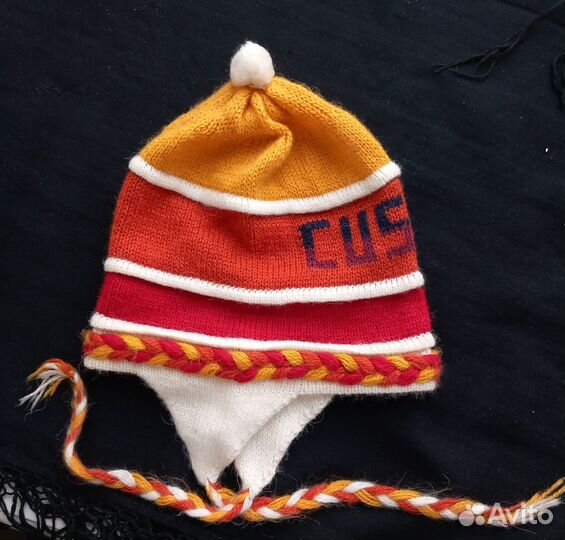 Шапочка для девочки вязанная