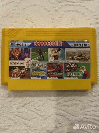 Картриджи dendy