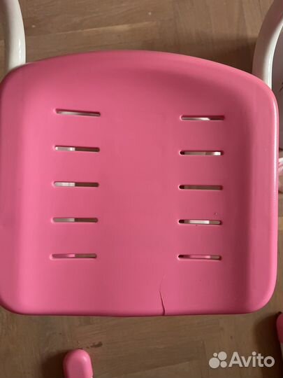 Растущая парта и стул бу