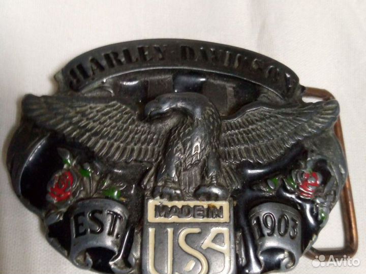 Пряжка Harley Davidson Сделана в США