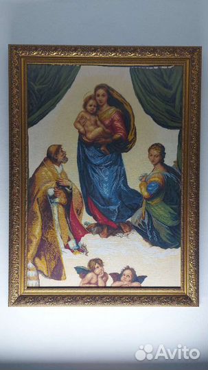 Картина вышитая крестом