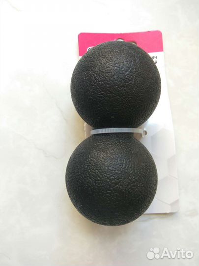 Новый. 12*6 Сдвоенный массажный мяч мфр
