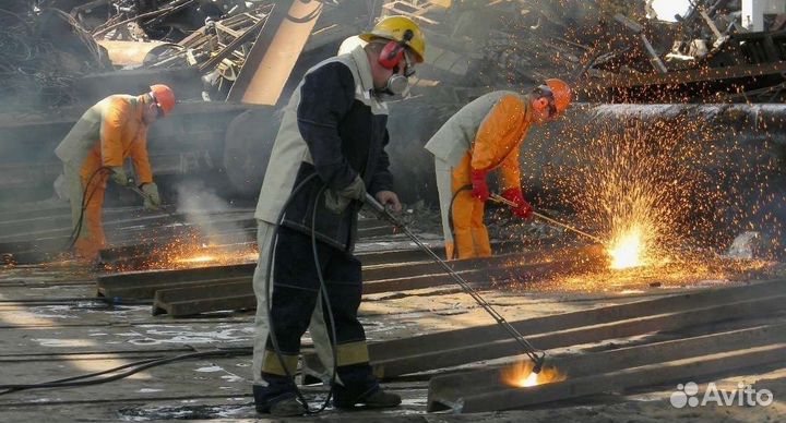 Газорезчик, демонтаж