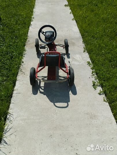 Автомобиль детский педальный Спорт времен СССР