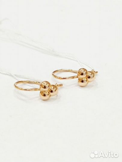 Серьги Золото