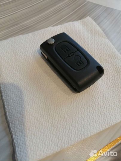 Корпус ключа peugeot