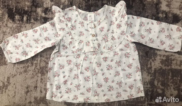 Детские вещи пакетом для девочки Zarra H&M Baby Go