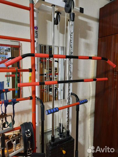 Рукоятки-ручки для тяги на блочных тренажёрах