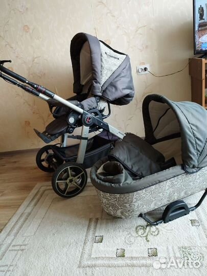 Коляска 2 в 1 harten recer GT