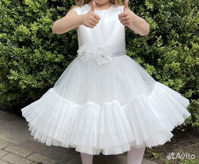 Нарядное платье 128/134