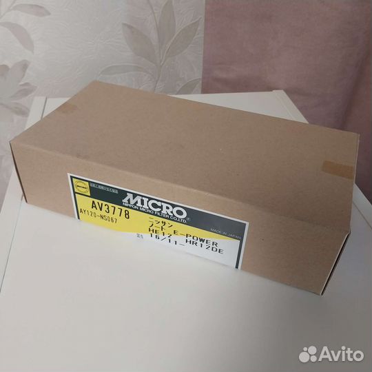 Воздушный фильтр nissan note HE12 (e-power) AV3778