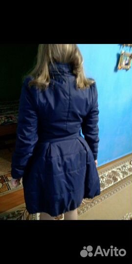 Плащик пуховик
