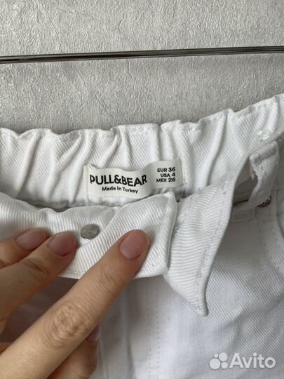 Шорты джинсовые Pull and bear