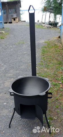 Печи, казаны разные размеры
