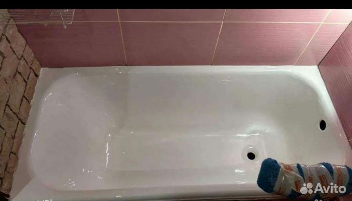 Реставрация ванн литьевые мрамором и акрилом