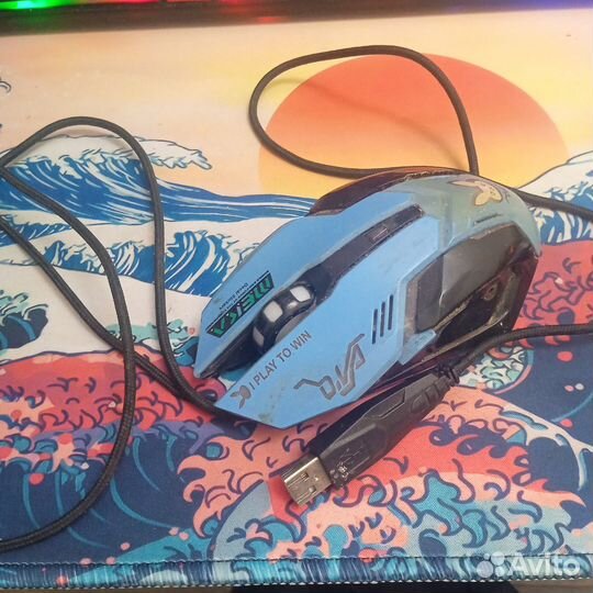 Игровая мышь в стиле Overwatch