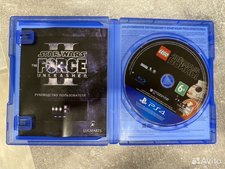 Lego Звездные Войны PS4 диск