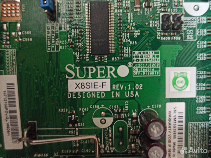 Материнская плата supermicro x8sie-f