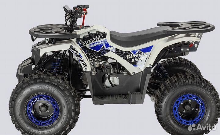 Квадробайк Classica 8 белый