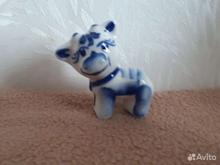 Гжель фигурки животных