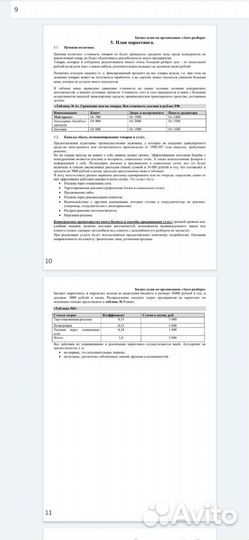 Бизнес план, соцконтракт